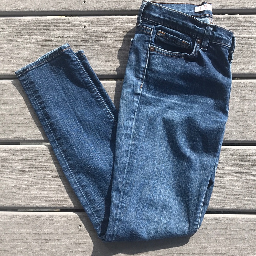 J Brand Skinny Mid Rise Jeans, Size 27